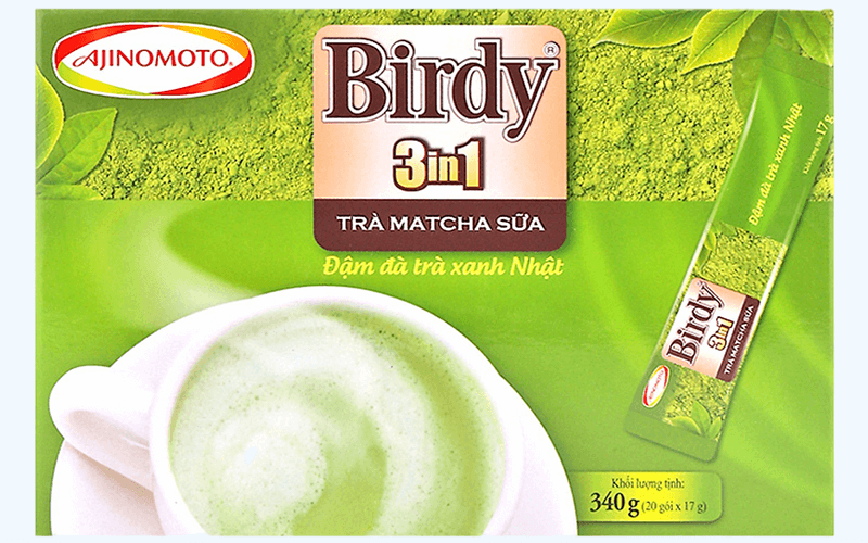 Bột trà sữa matcha Birdy