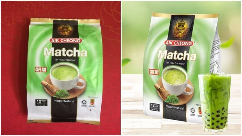 Trà sữa matcha Aik Cheong