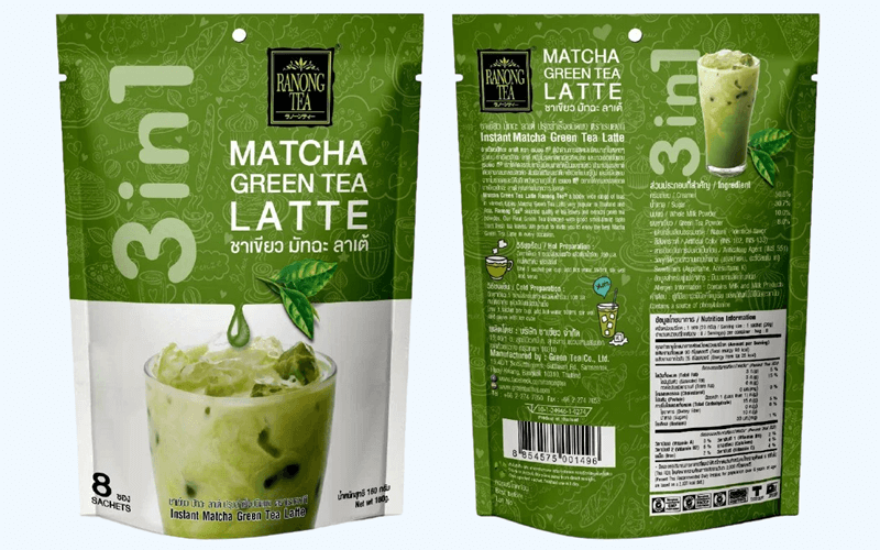 Bột trà sữa matcha Ranong tea