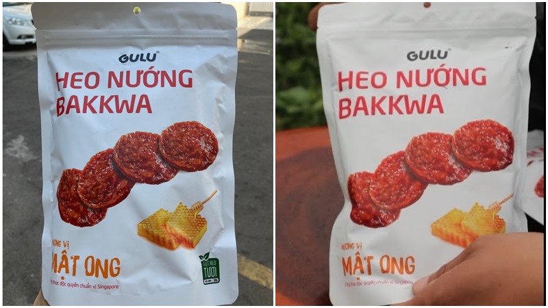 Thịt heo nướng Bakkwa vị mật ong