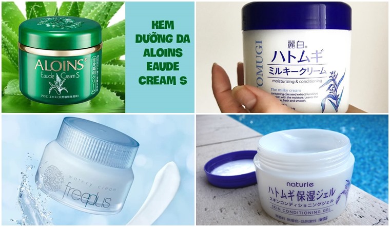 Top 7 kem dưỡng ẩm cho da khô của Nhật tốt nhất