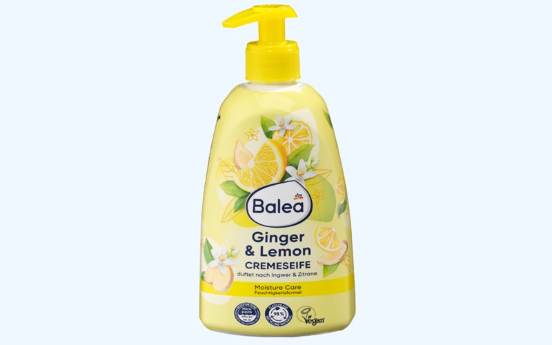 Nước rửa tay Balea chanh & gừng Nước rửa tay Balea chanh & gừng