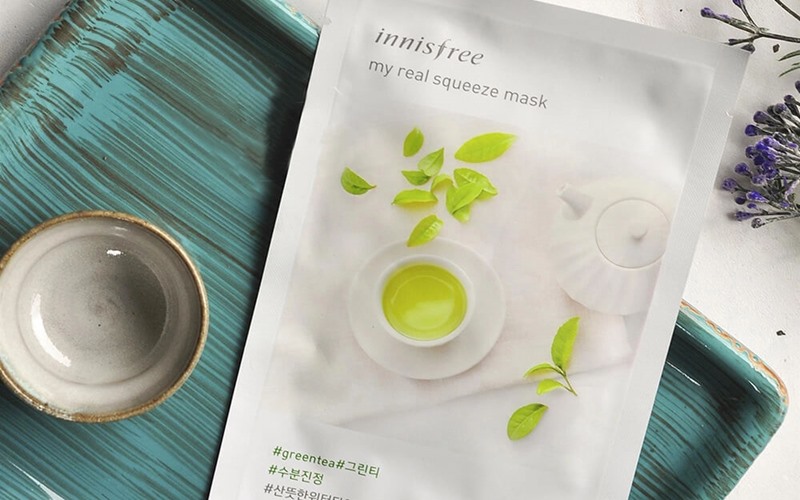Innisfree My Real Squeeze Mask Green Tea
