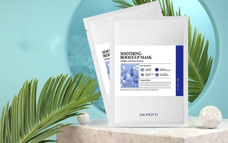 Mặt Nạ DR. PEPTI Soothing Boost-up Mask