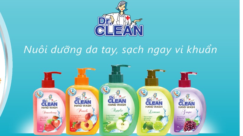 Tìm hiểu về nước rửa tay Dr.Clean