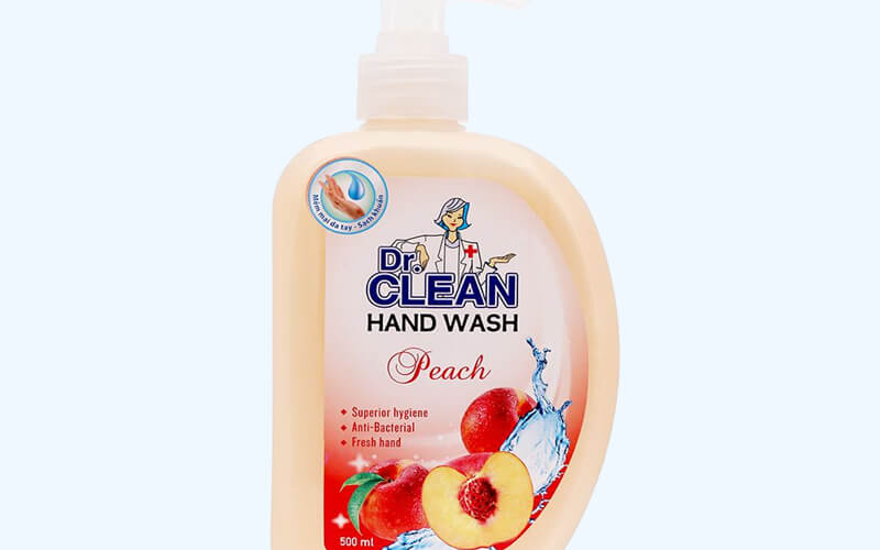 Nước rửa tay Dr.Clean hương đào