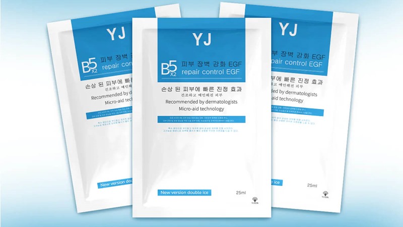 Mặt nạ dưỡng ẩm phục hồi da Yuejin B5 Repair Control EGF