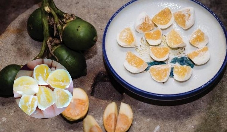 Về Cố đô thưởng thức kẹo cau đặc sản