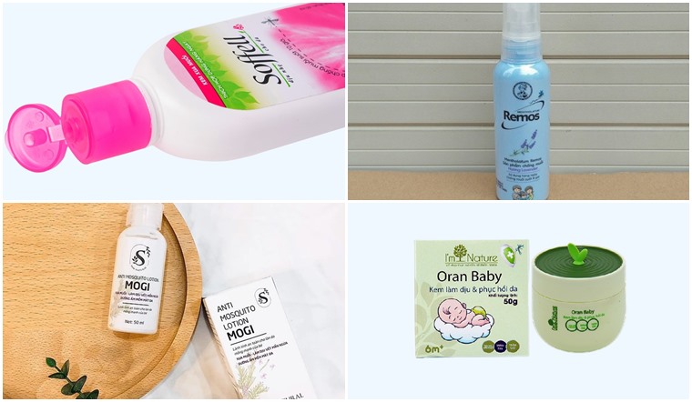 Các loại kem chống muỗi cho người lớn phổ biến trên thị trường