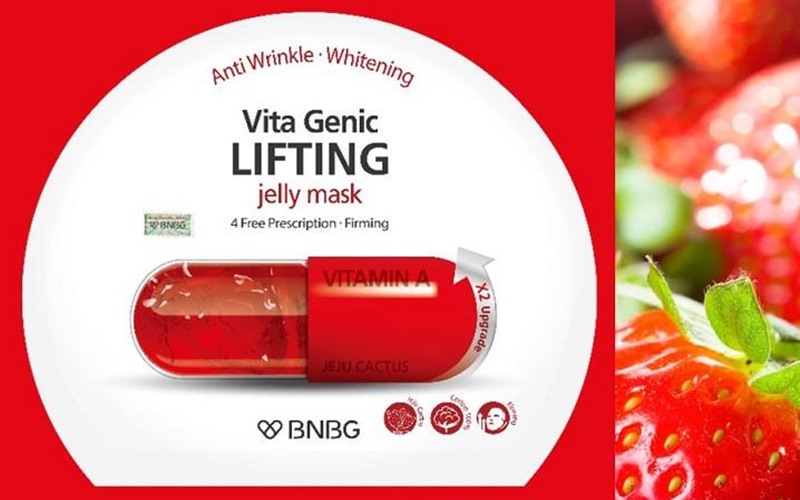 Mặt nạ vitamin A ngăn ngừa lão hóa da BNBG