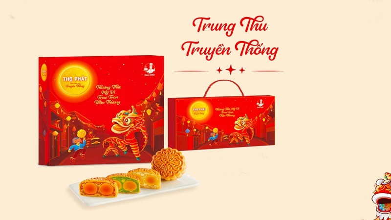 Mẫu hộp bánh trung thu Thọ Phát 2024