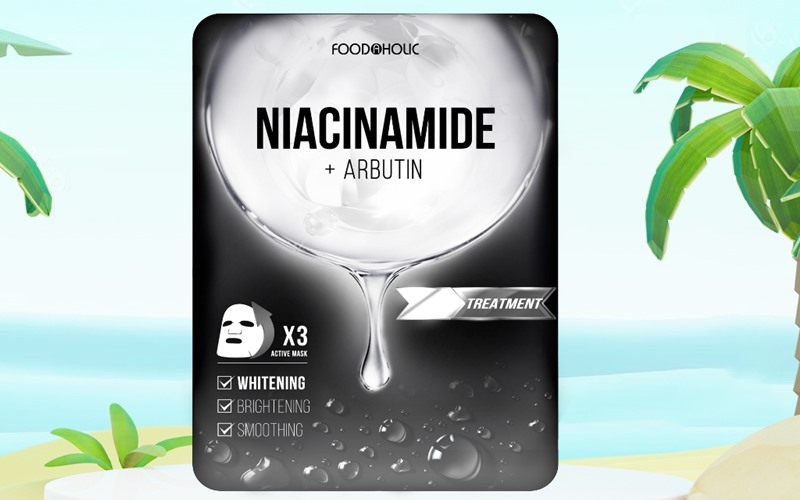 Mặt nạ Foodaholic niacinamide & arbutin ample