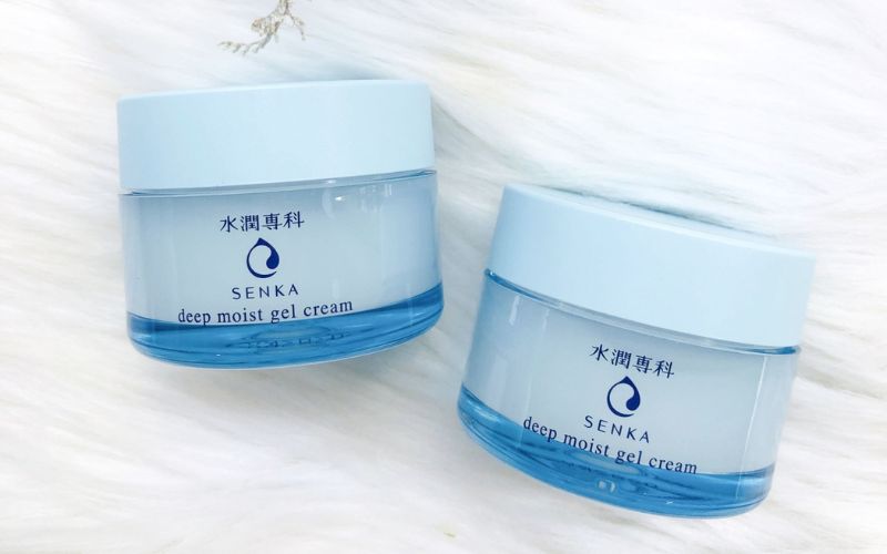 Mặt nạ ngủ cấp ẩm chuyên sâu dạng gel Senka Deep moist