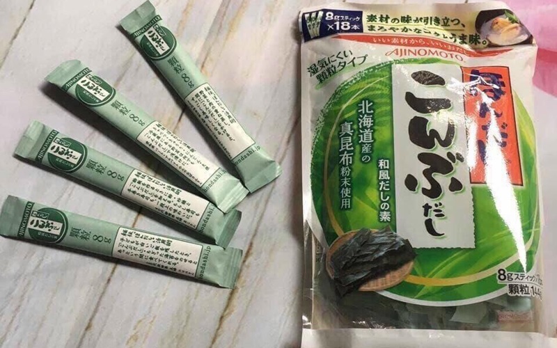 Hạt nêm Ajinomoto rong biển cho bé từ Nhật Bản