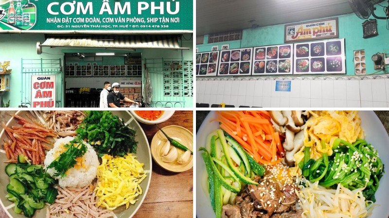 Giới thiệu quán cơm Âm Phủ đường Nguyễn Thái Học, Huế