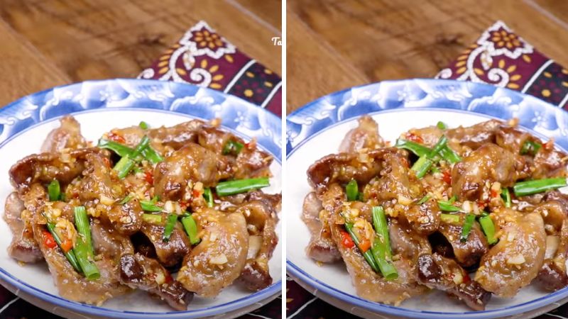 mề gà chiên nước mắm mề gà chiên nước mắm