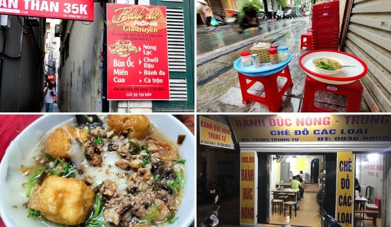 Thu Hà Nội tìm hàng bánh đúc nóng ngon, ấm bụng