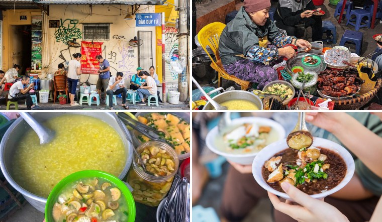 Tổng hợp 3 quán cháo đậu cà Hà Nội ấm bụng ngày Thu về