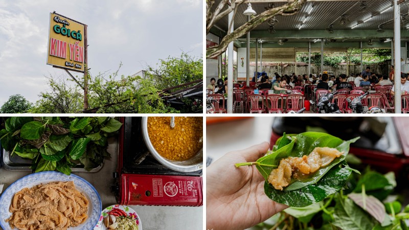Giới thiệu quán gỏi cá Tân Mai Kim Yến