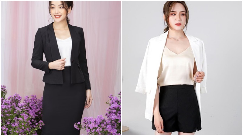 Áo vest lụa và áo hai dây Áo vest lụa và áo hai dây