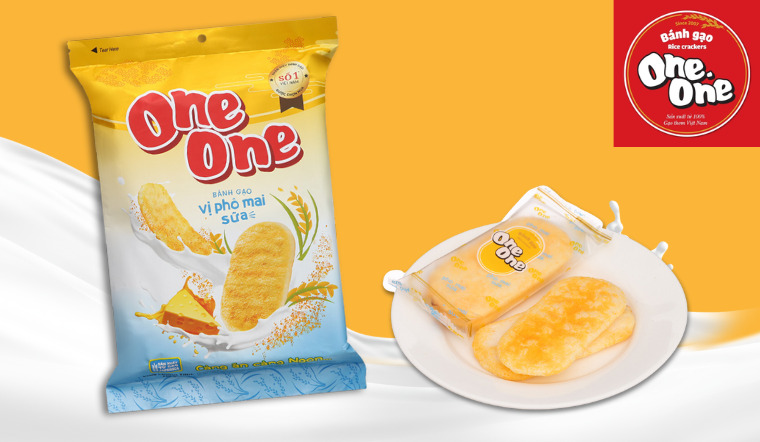Bánh gạo One One phô mai sữa: Có gì đặc biệt mà khiến ai cũng mê mẩn?