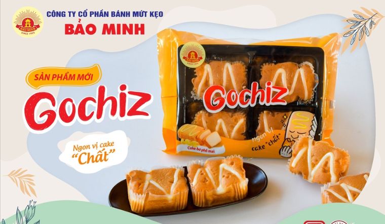 Khoảnh khắc ngọt ngào với bánh Gochiz vị bơ phô mai ngon khó cưỡng