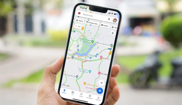 Tham khảo tips xem kẹt xe trên Google Maps cực đơn giản