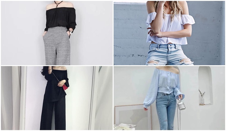 10 cách phối đồ với áo trễ vai cực xinh mà chị em nên biết