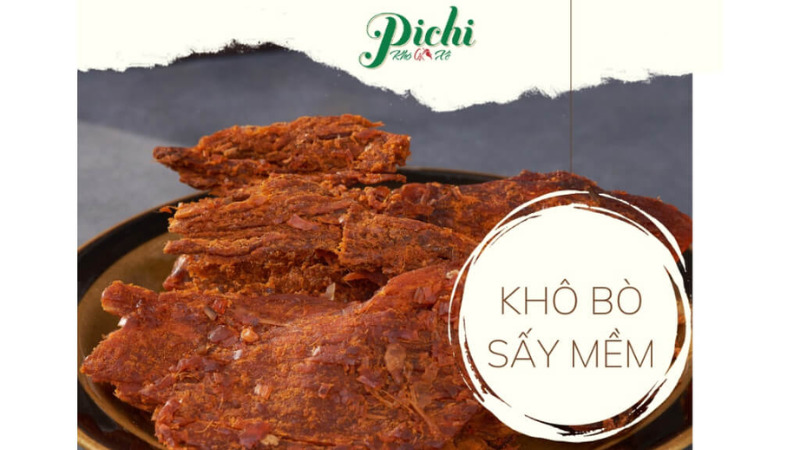 Khô bò miếng Pichi vị cay có gì đặc biệt Khô bò miếng Pichi vị cay có gì đặc biệt