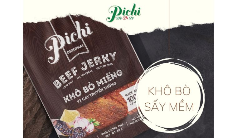 Khô bò Pichi: Món ăn vặt hoàn hảo cho những tín đồ mê vị cay