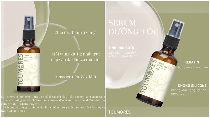 Dầu dưỡng tóc Tumores