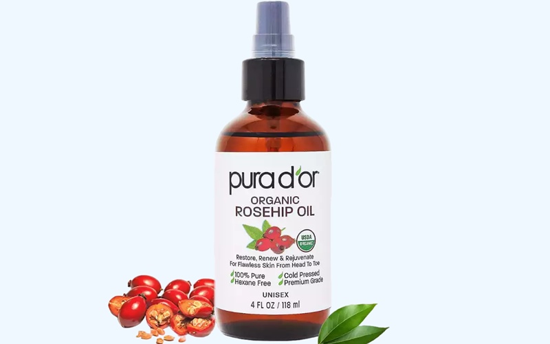 Dầu ủ oil tầm xuân Rosehip oil Pura D'or