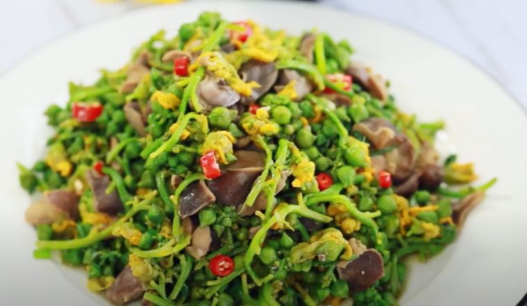 Cách làm nụ mướp xào mề gà đơn giản, thơm ngon