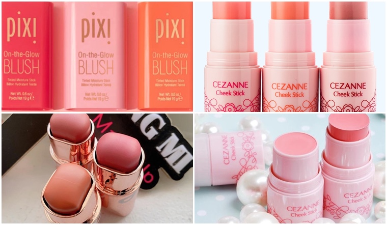 Top 8 phấn má hồng dạng thỏi được yêu thích nhất hiện nay