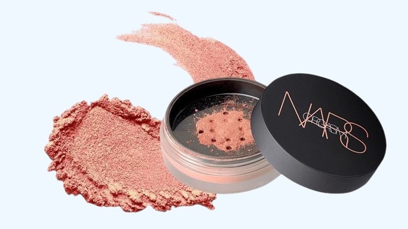 Phấn má bắt sáng dạng bột Nars Soft Velvet Loose Powder 5245 Orgasm