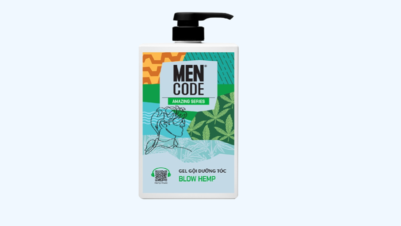Gel gội dưỡng tóc MENCODE Blow Hemp