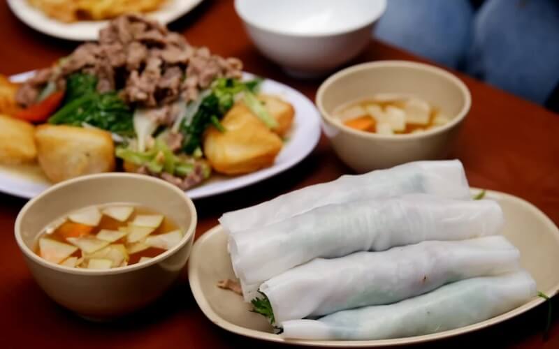 Phở cuốn Nguyên Xá