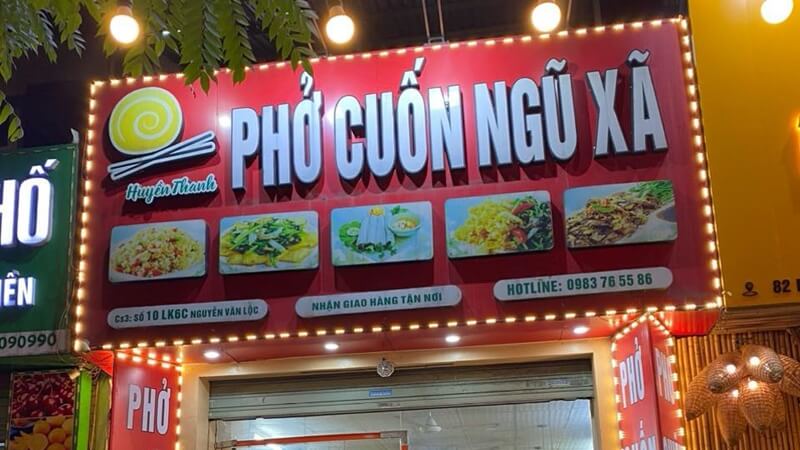 Phở cuốn Ngũ Xã – Duy Tân