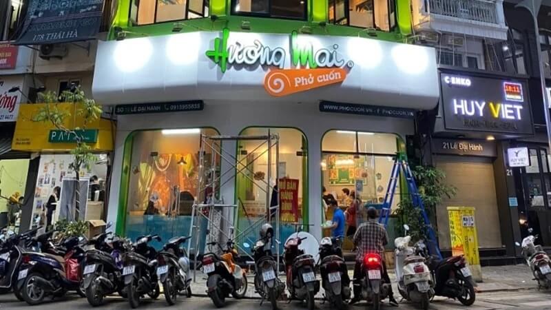 Phở cuốn Hương Mai Ba Đình