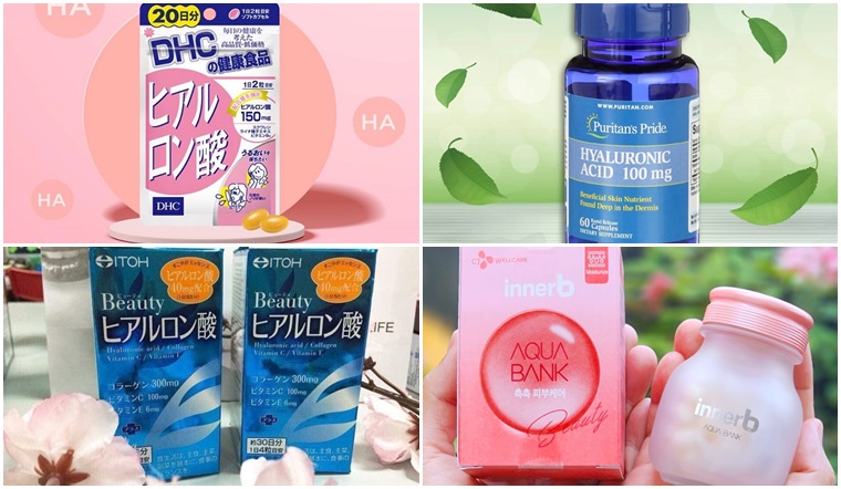 Acid Hyaluronic dạng uống là gì? Top 5 sản phẩm Hyaluronic Acid dạng uống