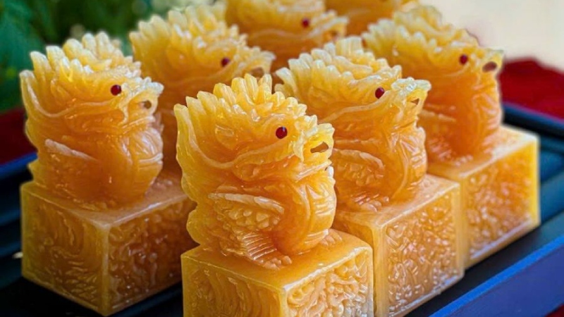 Ấn Rồng phong thủy bằng đá tự nhiên Ấn Rồng phong thủy bằng đá tự nhiên