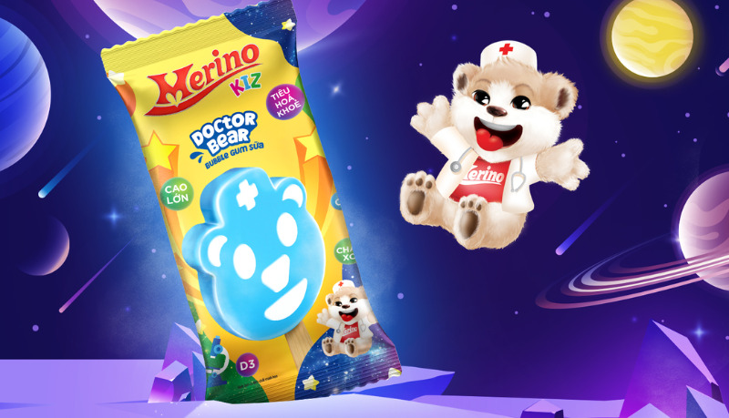 Kem Merino Doctor Bear Bubble Gum là một sản phẩm độc đáo từ nhãn hiệu Merino