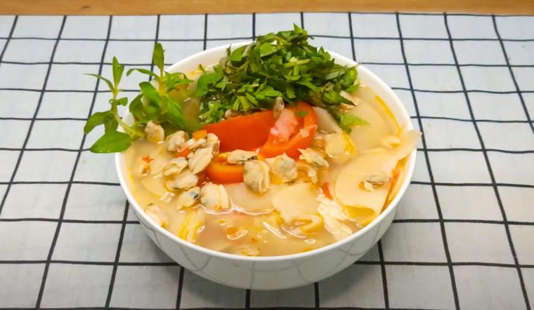 Cách làm canh ngao nấu măng chua thơm ngon, bổ dưỡng