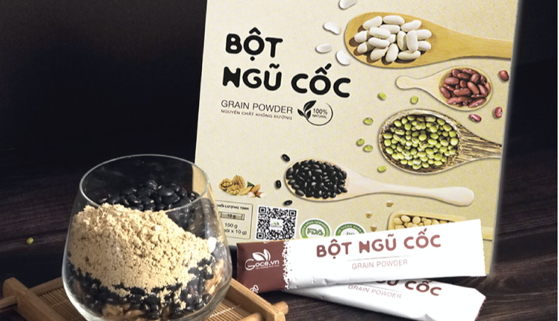 Bột ngũ cốc Goce được làm từ những loại hạt tự nhiên
