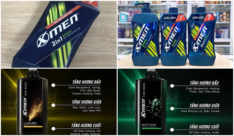 5 sữa tắm Xmen thơm lâu, sạch sâu cho nam giới
