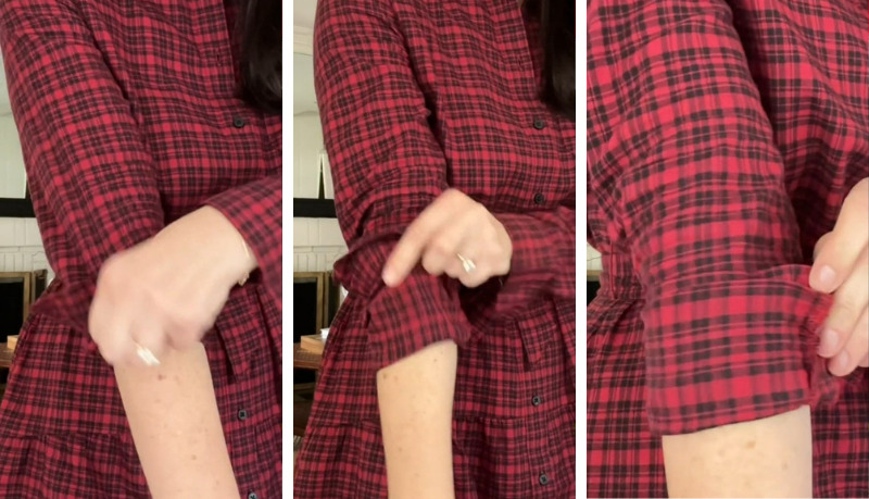 Xắn tay áo sơ mi với phong cách The J.Crew