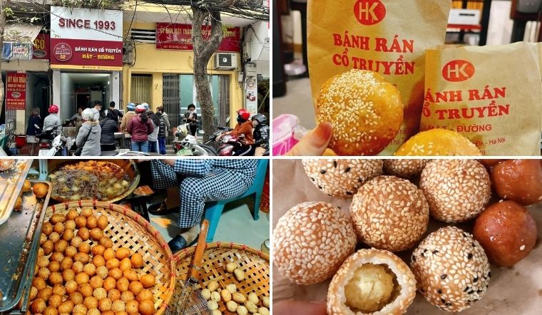 Nằm lòng 4 hàng bánh rán ngon có tiếng, thâm niên tại Hà Nội