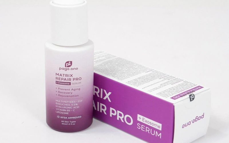 Serum chống lão hóa làm đầy nếp nhăn Page One Matrix Repair Pro + Exosome Serum