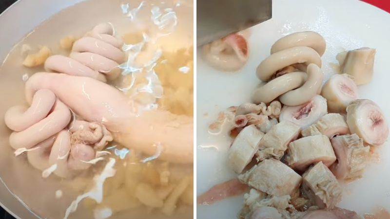 Luộc dồi trường