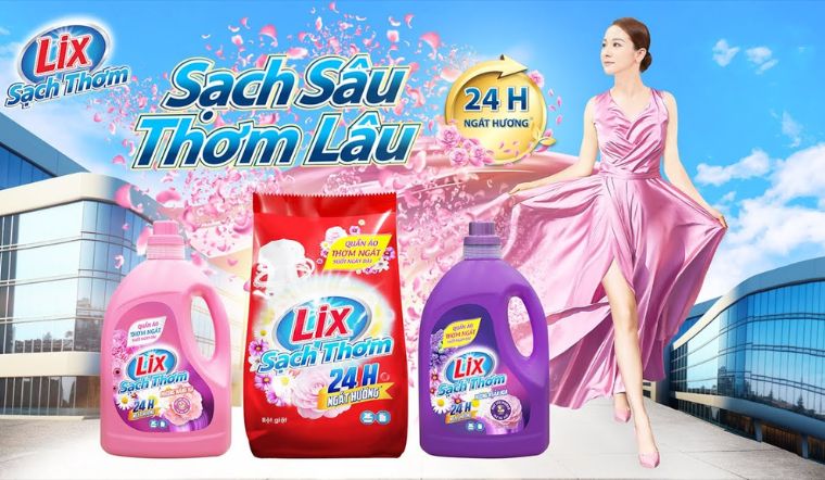 Khám phá thế giới hương thơm đa dạng cùng nước giặt Lix